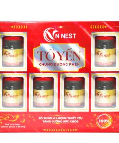 Tổ Yến Chưng Đường Phèn VN Nest - Hộp 06 Lọ x 70ml