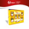 Yến Chưng Đường phèn Winnest Hương Tự Nhiên - Hộp 06 lọ x 70ml