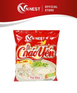 Cháo Tổ Yến VN Nest Vị Thịt Bằm - Thùng 30 gói x 50gr