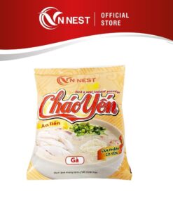 Cháo Yến ăn liền VN Nest Vị Thịt Gà - Thùng 30 gói (50gr/gói)
