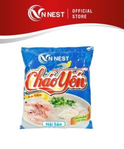 Cháo Tổ Yến VN Nest Vị Hải Sản - Thùng 30 gói x 50gr