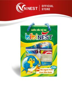 Yến Chưng Trẻ Em BibiNest Hương Tự Nhiên 15% Tổ Yến