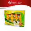 Yến Chưng Đường Phèn Lá Dứa VN Nest 18% Tổ Yến - Hôp 6 lọ x 70ml